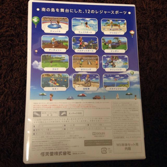 Wii sports resort エンタメ/ホビーのエンタメ その他(その他)の商品写真