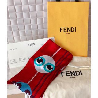 フェンディ(FENDI)のねねさん専用  新品未使用【FENDI】モンスタースカーフ(バンダナ/スカーフ)