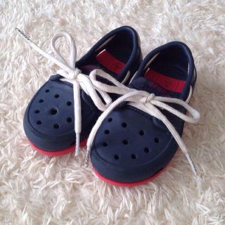 クロックス(crocs)のcrocs kidsデッキシューズ*(その他)