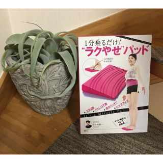 ★ラクやせパッド★ 1分乗るだけ！脚やせ ポッコリお腹 下半身ダイエット(エクササイズ用品)