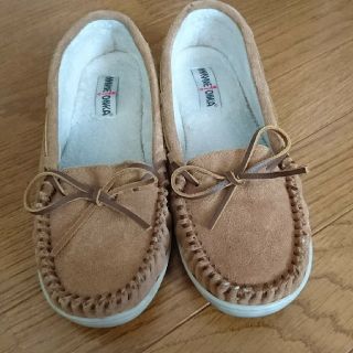 ミネトンカ(Minnetonka)のよっぺさま★ ミネトンカ モカシン  ブラウン 薄茶 サイズ10(スリッポン/モカシン)