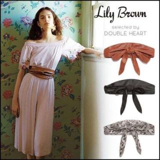 リリーブラウン(Lily Brown)のリリーブラウン サッシュベルト(ベルト)