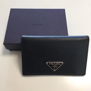 プラダ(PRADA)の【ほぼ新品】プラダ コインケース 名刺入れ(コインケース/小銭入れ)