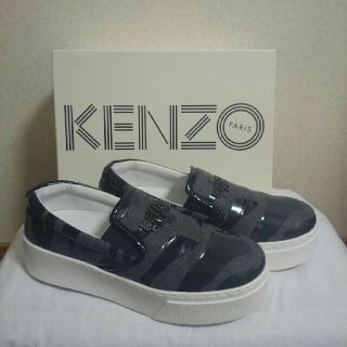 KENZO  ケンゾー  厚底スリッポン スニーカー