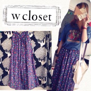 ダブルクローゼット(w closet)のyu＿na様15日までお取り置き(カジュアルパンツ)