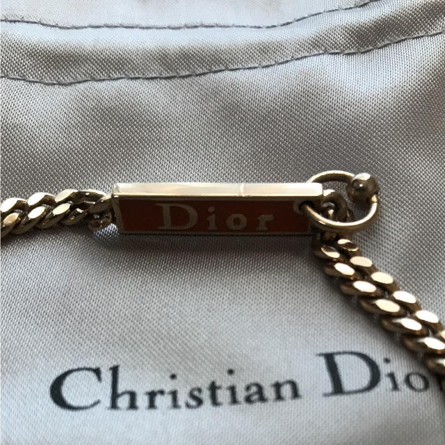 Christian Dior(クリスチャンディオール)のChristian Dior  ロゴプレートブレスレット レディースのアクセサリー(ブレスレット/バングル)の商品写真