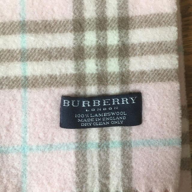 BURBERRY(バーバリー)のバーバリー   ラムウールマフラー レディースのファッション小物(マフラー/ショール)の商品写真