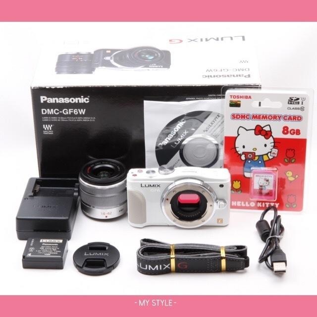 ❤️人気レッドカラー❤️WI-Fi &自撮り❤️LUMIX GF6 0608