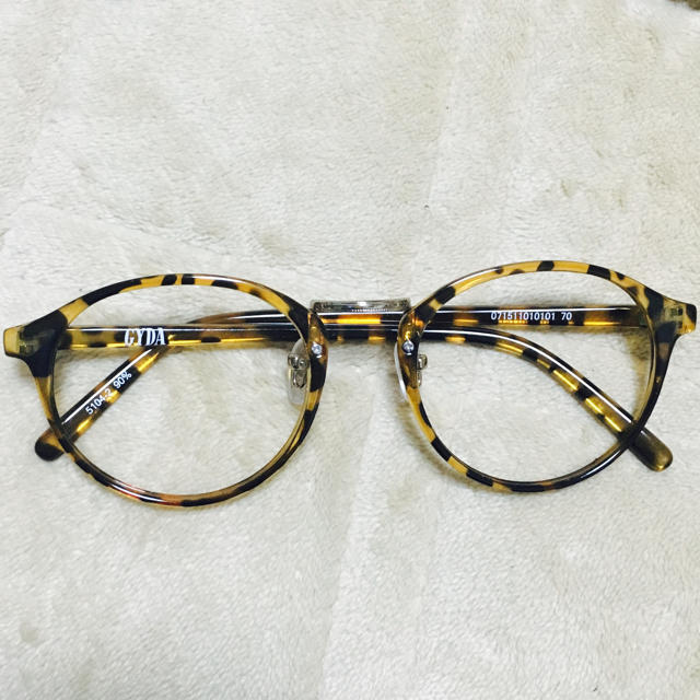 GYDA(ジェイダ)のべっこうメガネ レディースのファッション小物(サングラス/メガネ)の商品写真