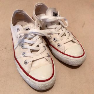 コンバース(CONVERSE)のコンバース☆白ローカット(スニーカー)