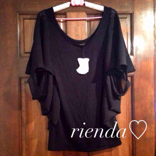 リエンダ(rienda)のrienda♡longtops(Tシャツ(半袖/袖なし))