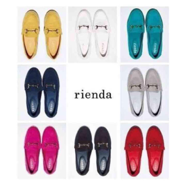 rienda(リエンダ)のリエンダ♡カラーローファーフラットシューズ限定M レディースの靴/シューズ(ローファー/革靴)の商品写真