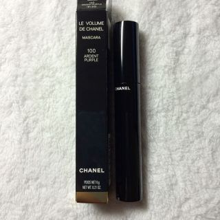 シャネル(CHANEL)の限定色！未使用【CHANEL】 カラーマスカラ 100アンダン パープル(その他)