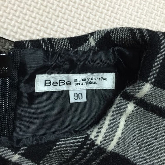 BeBe(ベベ)のBeBe90㎝ワンピース♡ キッズ/ベビー/マタニティのベビー服(~85cm)(ワンピース)の商品写真