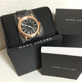 マークジェイコブス(MARC JACOBS)の値下げ MARC JACOBS 腕時計 アナログ 革ベルト 新品(腕時計(アナログ))