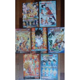 送込み【非売品】孫悟空ドラゴンボール販促用ミニポスター７枚セット(ポスター)