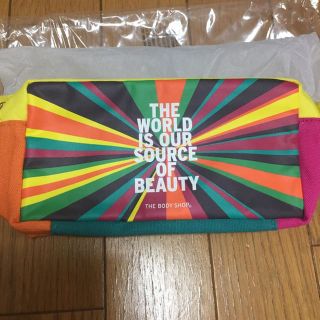 ザボディショップ(THE BODY SHOP)の【新品】【非売品】ザ・ボディショップ 40thアニバーサリー ポーチ(コフレ/メイクアップセット)