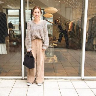 グリード(GREED)のmaaa♡様専用♡GREED♡TWEED KNIT LONG VNECK♡(ニット/セーター)