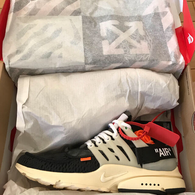 最安挑戦! Nike Abloh Nike×Virgil - OFF-WHITE The PRESTO AIR 10