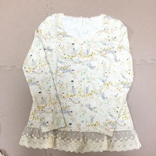 フランシュリッペ(franche lippee)のキラキラ星長袖インナー(Tシャツ(長袖/七分))