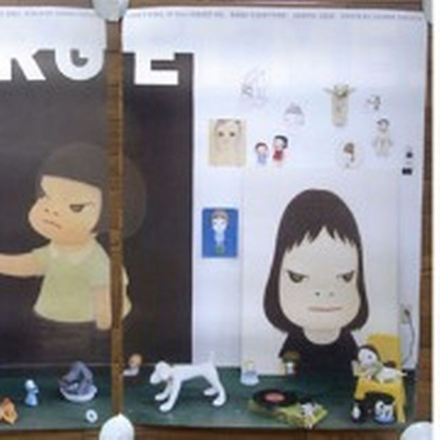 奈良美智 アートポスター 5枚セット（箱付） 会場限定 2001-2002
