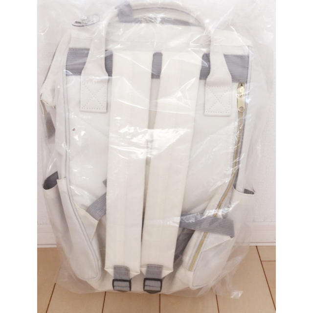 anello(アネロ)のムーミン アネロ コラボリュック ホワイト レディースのバッグ(リュック/バックパック)の商品写真