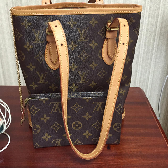 louis vuitton バケツ PMトートバッグ