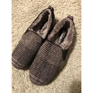 ハリスツイード(Harris Tweed)のしまむらの靴(スリッポン/モカシン)