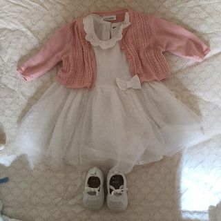 ザラキッズ(ZARA KIDS)の■mie様専用◾️美品■ ネクスト お宮参り 100日祝い ワンピース(ワンピース)