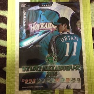 ホッカイドウニホンハムファイターズ(北海道日本ハムファイターズ)の日ハム 大谷翔平投手  ファイル(その他)