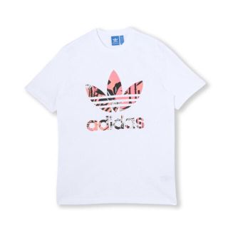 アディダス(adidas)の新品 adidas ロゴ Tシャツ 浜崎あゆみ 使用 メンズ L ピンク (Tシャツ/カットソー(半袖/袖なし))