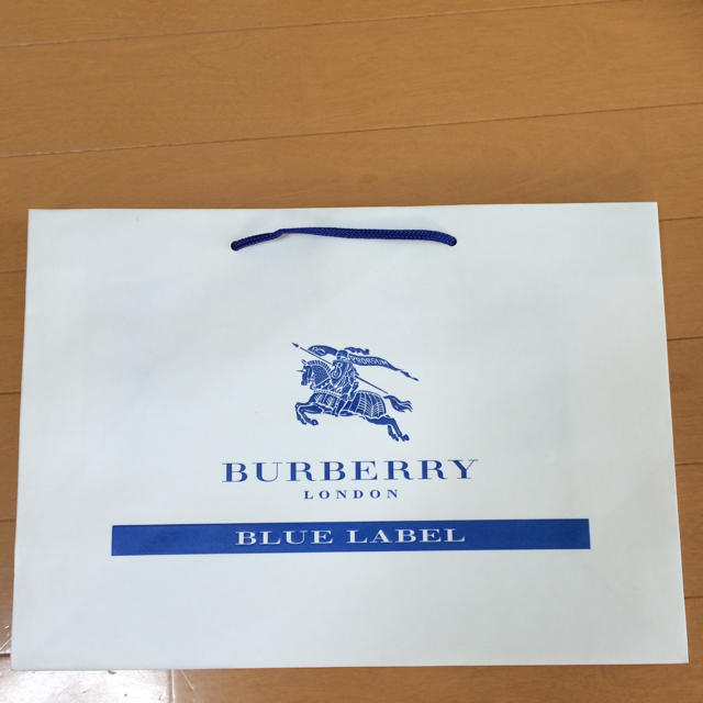 BURBERRY BLUE LABEL(バーバリーブルーレーベル)のバーバリーブルレショッパー袋美品 レディースのレディース その他(その他)の商品写真