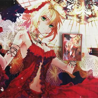 混沌の女神様 赤セイバー ネロ クラウディウス Fate プレイマット
