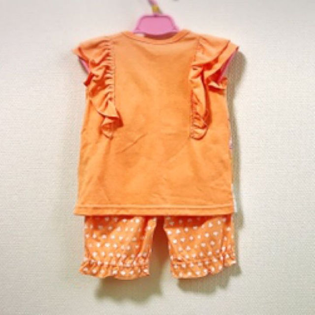新品 100 ひみつのここたま 光るパジャマ上下 半袖 橙 ナイトウェア 女子の通販 by SnowFlake's shop ｜ラクマ