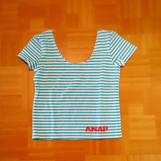 ANAP Kids(アナップキッズ)のマリンボーダートップス キッズ/ベビー/マタニティのキッズ服女の子用(90cm~)(その他)の商品写真