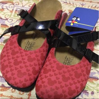 ビルケンシュトック(BIRKENSTOCK)の新品 birkis ビルケンシュトック×Disney ビルキーローリー 24.5(サンダル)