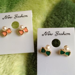 リボン♡ピアス(ピアス)