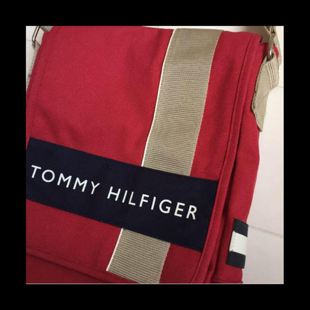 TOMMY HILFIGER(トミーヒルフィガー)のTOMMY HILFIGER ショルダーバッグ 美品 レディースのバッグ(ショルダーバッグ)の商品写真