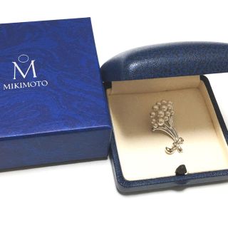 ミキモト(MIKIMOTO)のミキモト✨パール ブローチ 花束  SALE‼️(ブローチ/コサージュ)