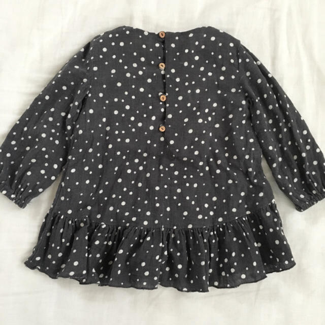 ZARA(ザラ)のZARA baby ドットワンピース キッズ/ベビー/マタニティのベビー服(~85cm)(ワンピース)の商品写真