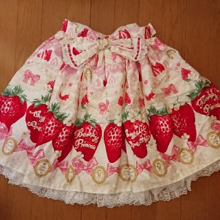 アンジェリックプリティー(Angelic Pretty)のAngelic Pretty☆MeltyBerryPrincessスカートセット(ひざ丈スカート)