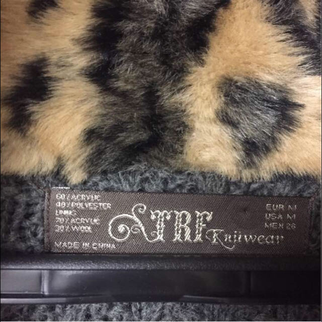 ZARA(ザラ)のザラ フェイクファーレオパードコート レディースのジャケット/アウター(毛皮/ファーコート)の商品写真