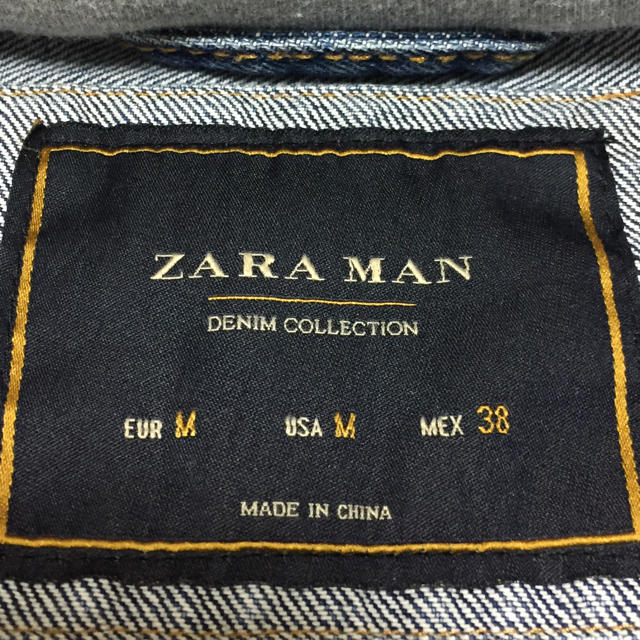 ZARA(ザラ)のZARA  デニムジャケット メンズのジャケット/アウター(Gジャン/デニムジャケット)の商品写真