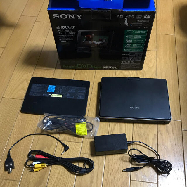 DVP FXDT ソニー ワンセグ ポータブルDVDプレーヤー sonyの通販 by