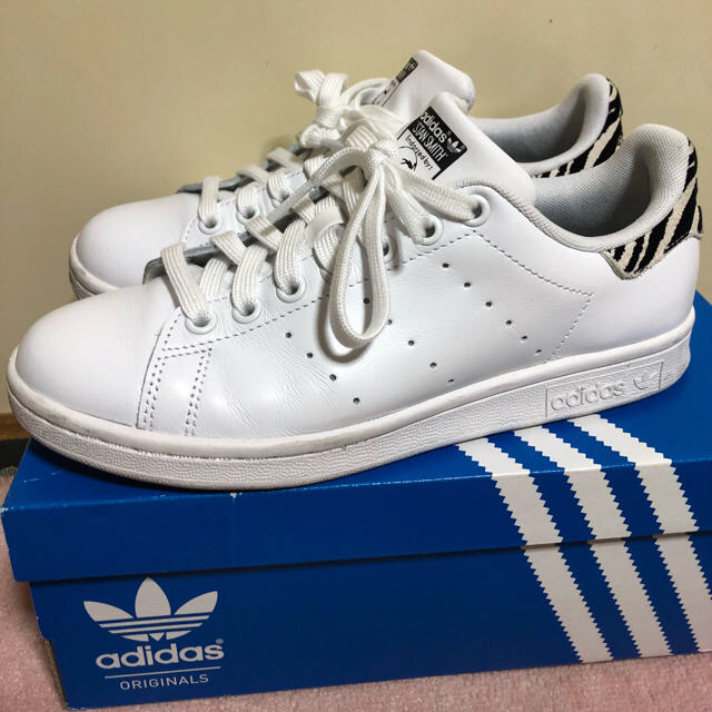 adidas stan smith スニーカー ゼブラ