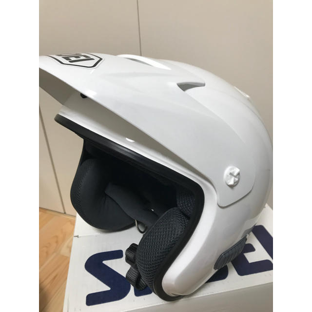 SOHEI TR-3 トライアルヘルメット Mサイズ 白色の通販 by 夫婦's shop 
