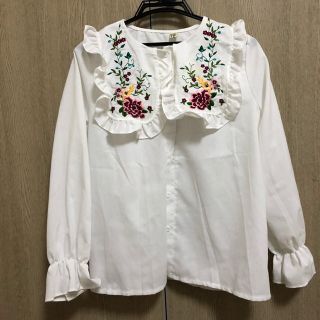 刺繍ブラウス(シャツ/ブラウス(長袖/七分))