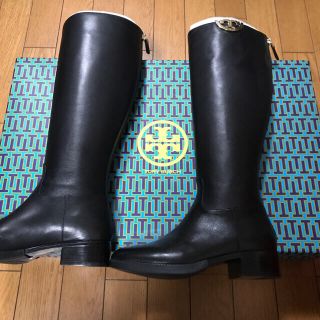 トリーバーチ(Tory Burch)のトリーバーチ新品未使用黒ブーツ最終価格(ブーツ)