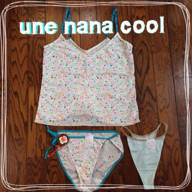 une nana cool(ウンナナクール)のウンナナクール☆カラフルキャミセット レディースのルームウェア/パジャマ(ルームウェア)の商品写真