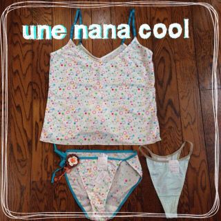 ウンナナクール(une nana cool)のウンナナクール☆カラフルキャミセット(ルームウェア)